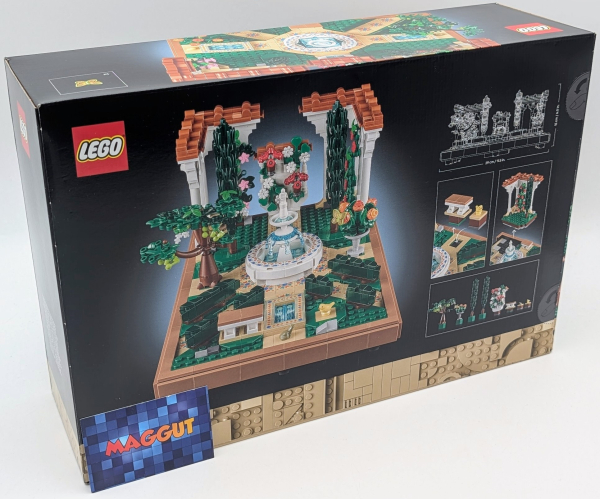 LEGO® Icons Springbrunnengarten